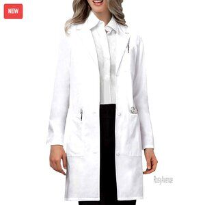 Small Lab Coat, Cotton Polyester Blend, Professional Work Uniform